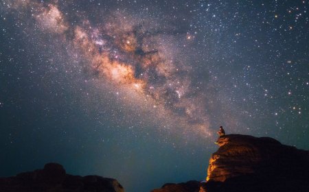 La voie lactée... et la TERRE