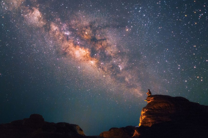 La voie lactée... et la TERRE