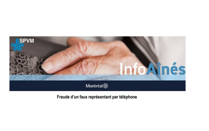 Fraude d’un faux représentant par téléphone