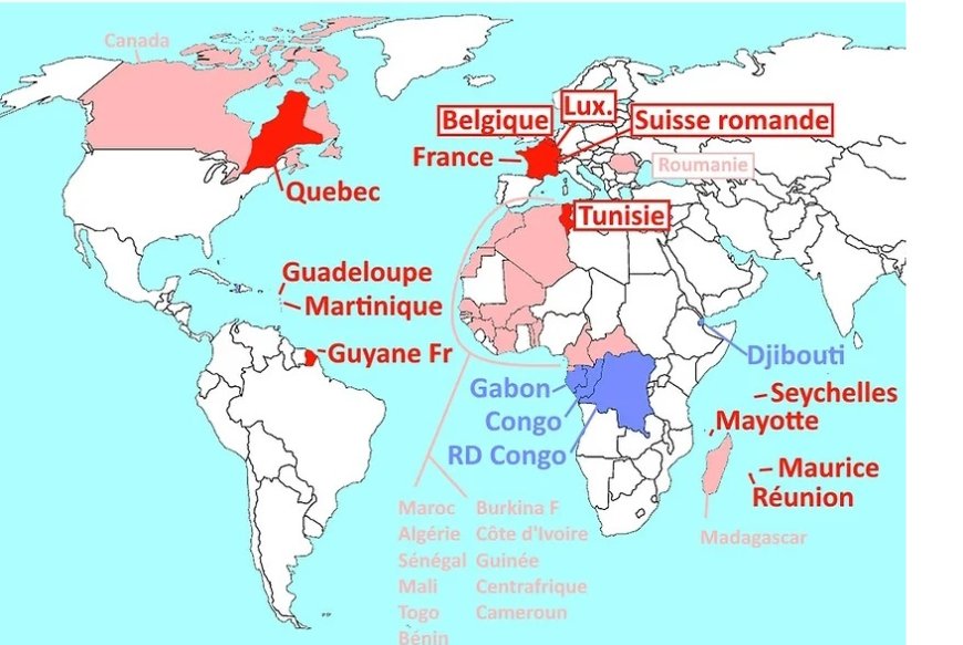 Pays où on parle déjà le français