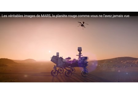 Les véritables images de MARS, la planète rouge comme vous ne l'avez jamais vue
