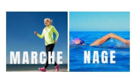 Marcher et nager