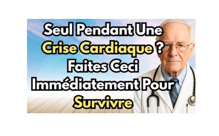 Que faire lors d'une crise cardiaque si vous êtes seul ou seule après 60 ans?