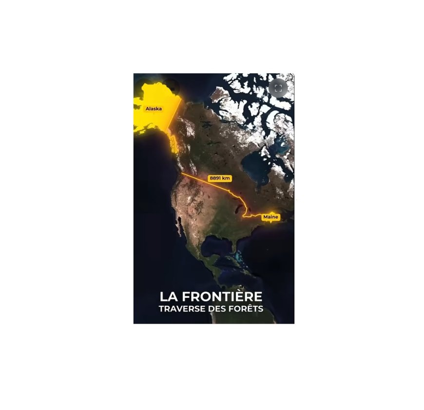 La plus longue frontière non défendue du monde