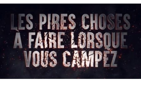 Comment survivre au camping ?
