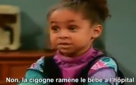 La cigogne et les bébés