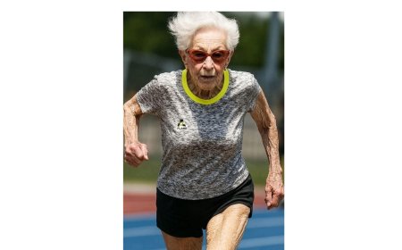 Une athlète centenaire