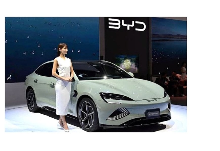 BYD et ses véhicules électriques ... au Brésil.