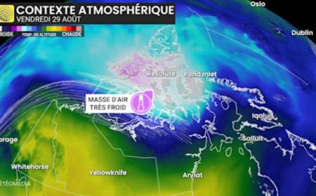 L’Arctique canadien passe déjà en mode hiver au 26 août 2025