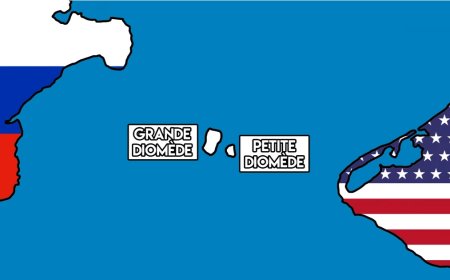 Une frontière de 3,2 kilomètres entre les États-Unis et la Russie !