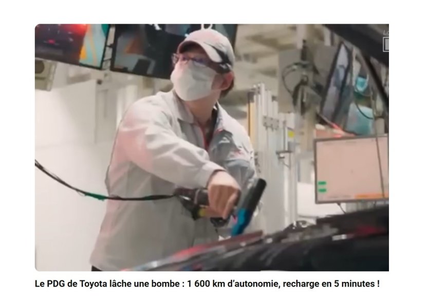 Vive cette batterie électrique!