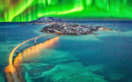 La vie sur l’île où le temps disparaît : Sommarøy au Danemark