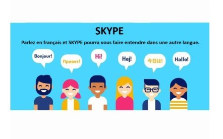 Avec SKYPE, vous parlez en français et on peut vous entendre en français ou dans une autre langue!