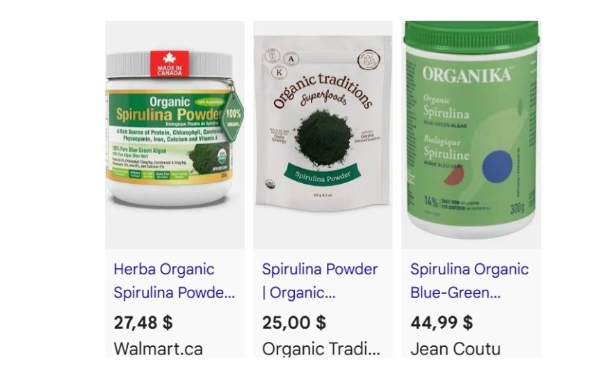 La spiruline - Un super-aliment riche en protéines, fer, vitamines et antioxydants...