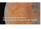Crépitements sur MARS