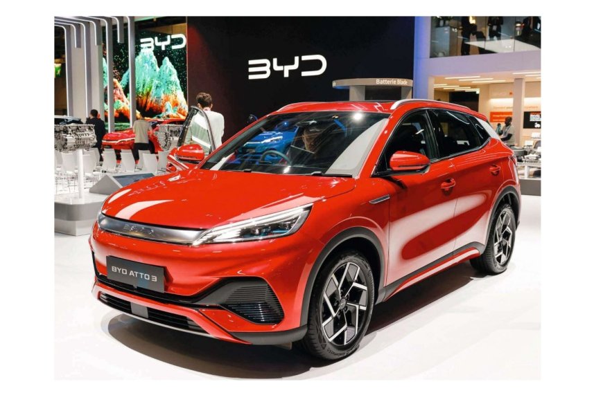 Combien y a‑t‑il de voitures et camions BYD au Canada ?