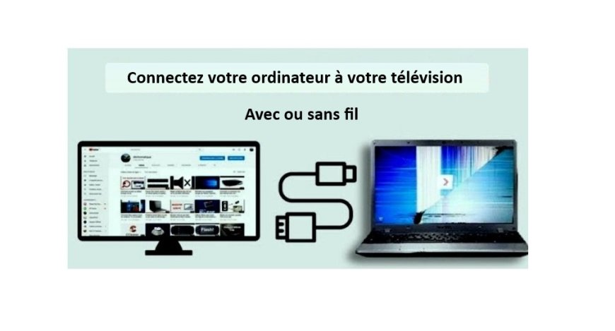 Connectez votre PC ou APPLE à votre télévision.