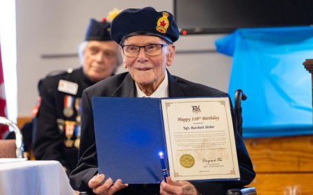 Le plus vieil homme de 110 ans - Ontario - Canada