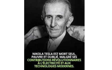 Nikola Tesla -  courant alternatif (AC) - moteurs à induction - réseau polyphasé