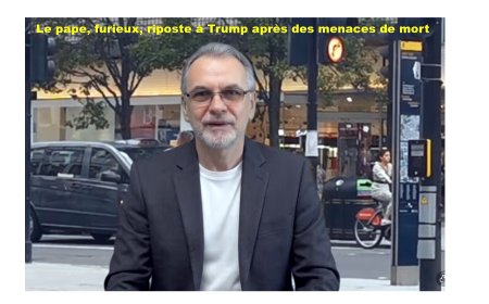 Le pape LÉON XIV et le président Trump