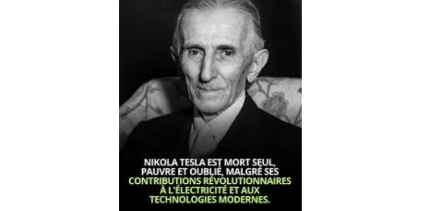 Nikola Tesla -  courant alternatif (AC) - moteurs à induction - réseau polyphasé