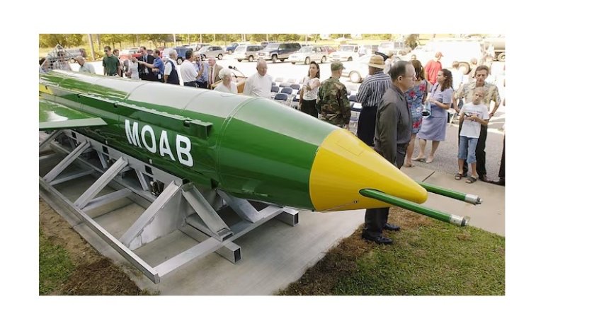 Des bombes conventionnelles extrêmement puissantes, capables d’approcher la force destructrice d’une petite bombe nucléaire… mais sans aucune radiation