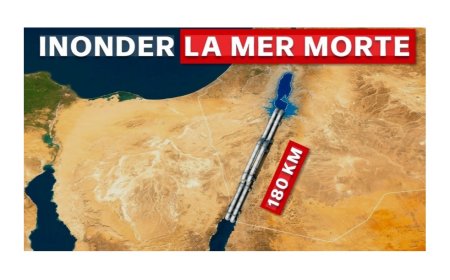 Pourquoi Israël veut inonder la Mer Morte ?