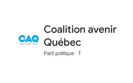 La Coalition avenir Québec