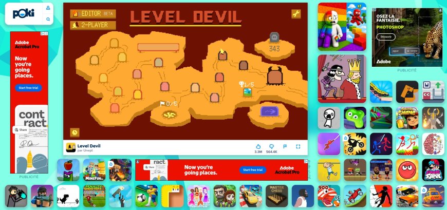 Jeux gratuits de POKI