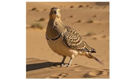 Le Ganga cata - L'oiseau qui se transforme en éponge pour survivre à l'enfer du désert !