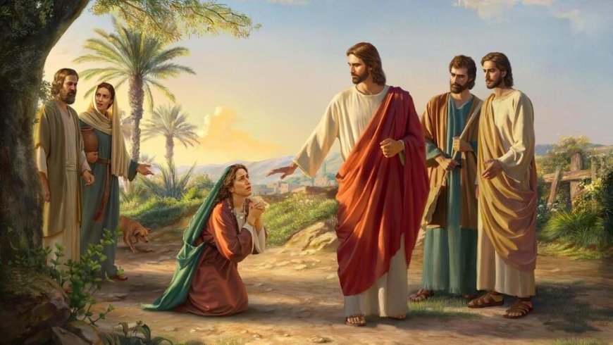 La cananéenne et Jésus