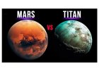 Pour l'humanité, aller vers MARS ou TITAN ?