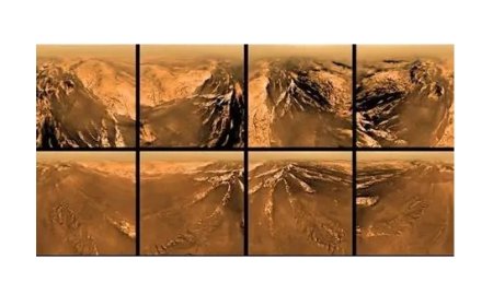 Satellite  Huygens sur Titan