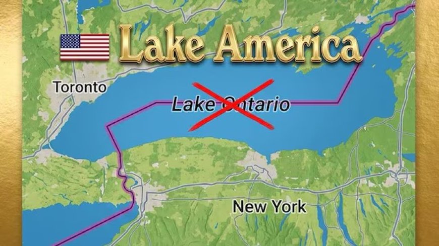 Où est le lac Amérique?
