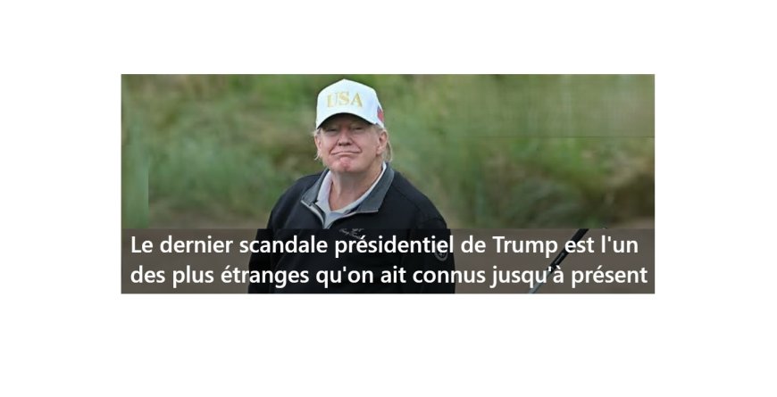 Comment l'obsession du président pour la junk food irrite les détracteurs de Trump