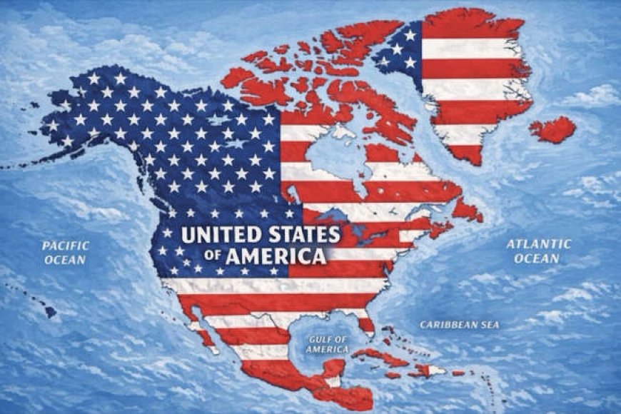 Donald Trump publie une carte des Etats-Unis englobant notamment plusieurs territoires français des Caraïbes
