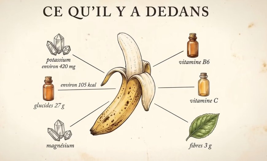 Que se passe-t-il dans votre corps quand vous mangez une banane ?