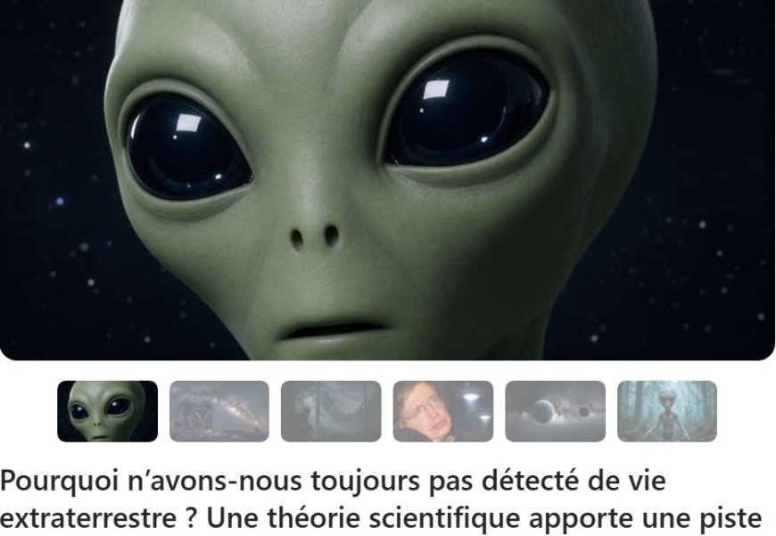Pourquoi n’avons-nous toujours pas détecté de vie extraterrestre ?